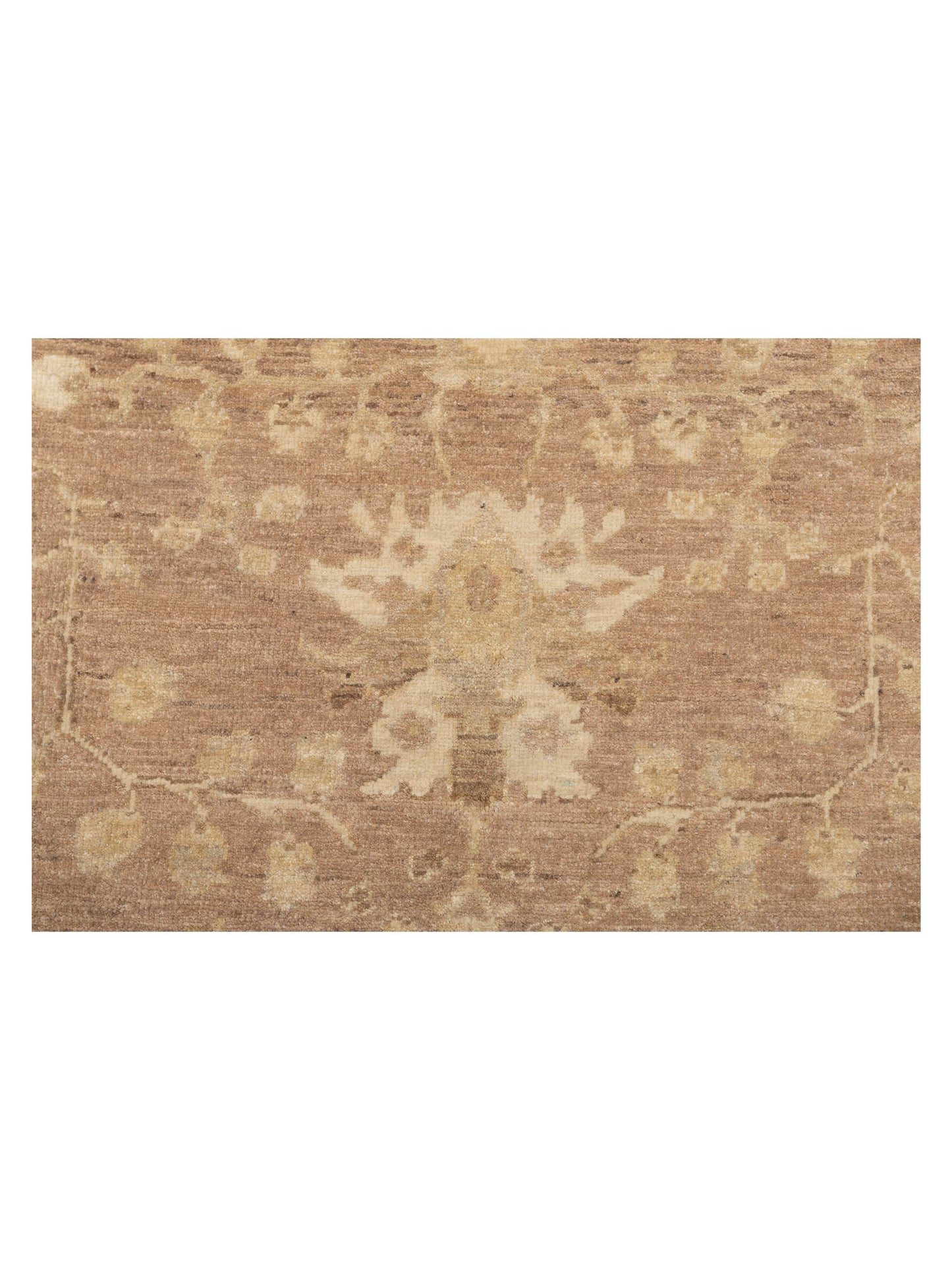 Lailora Light Brown Beige 7.11x9.7 Hand Knotted Rug
