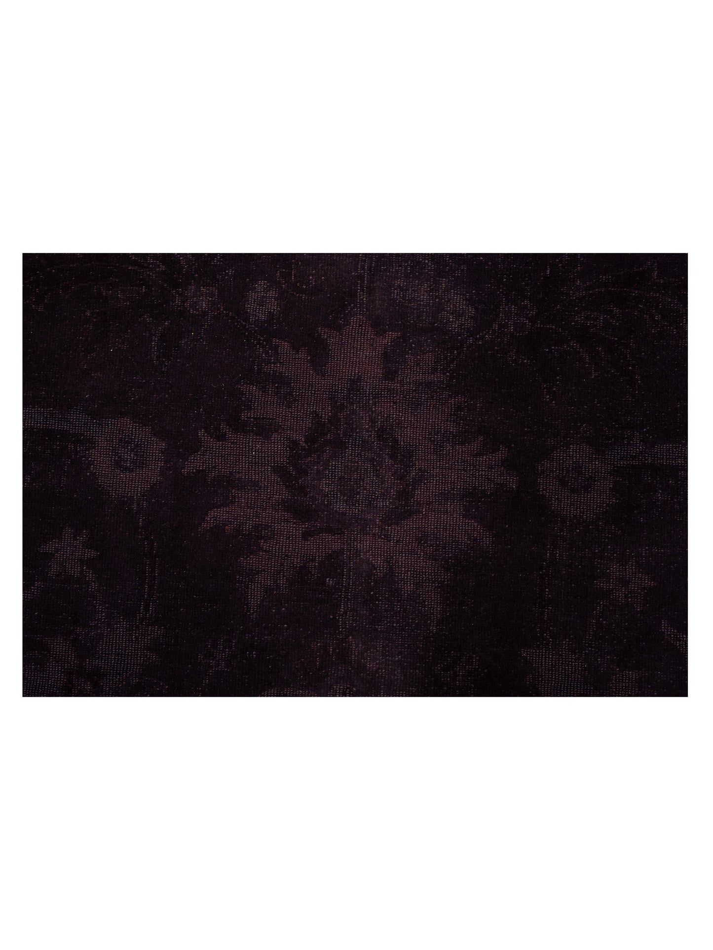 Vintage Plum 9.4x12.4 Hand Knotted Rug