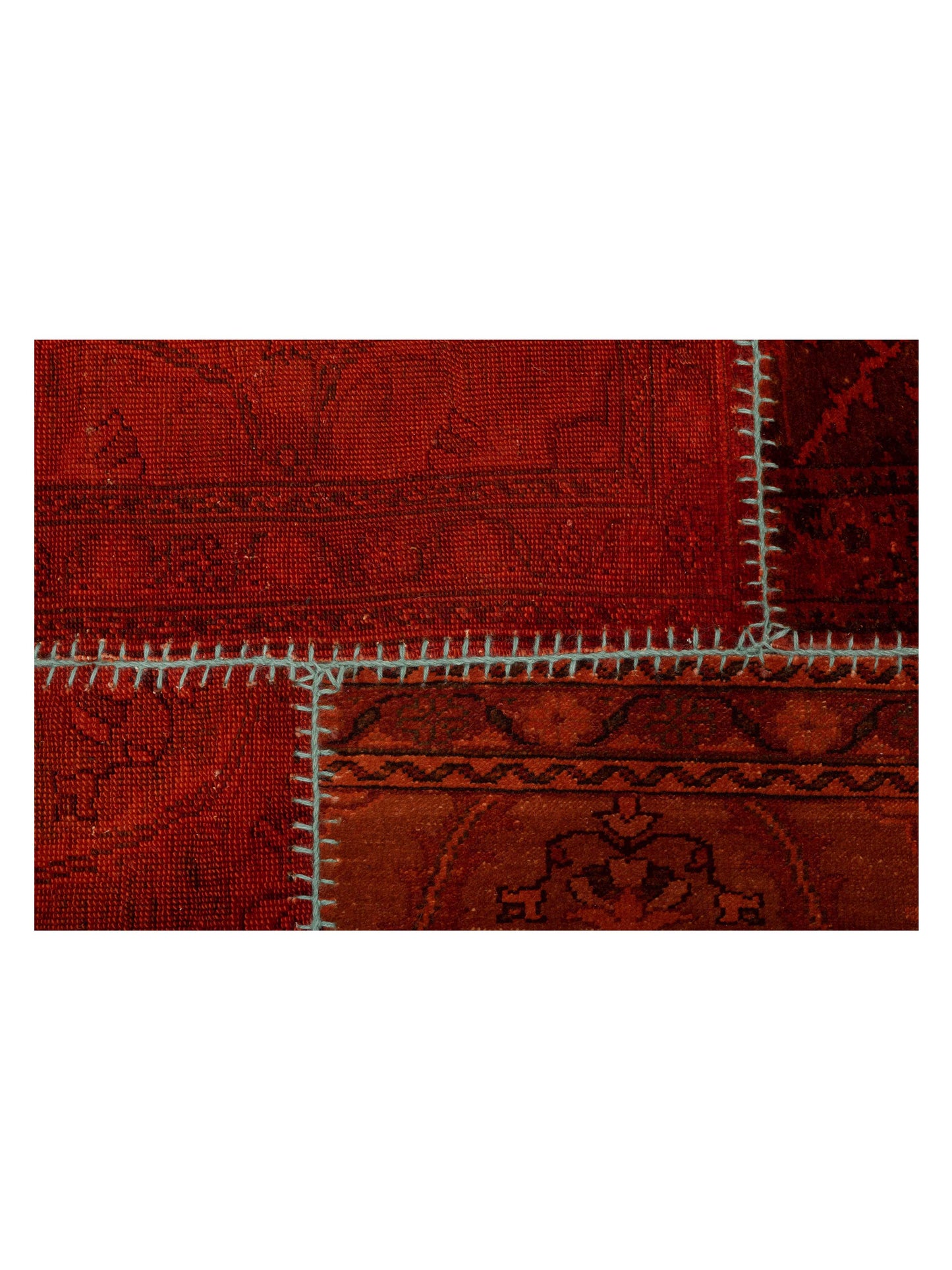 Patchwork Multi 8.7x11.1 Hand Knotted Rug