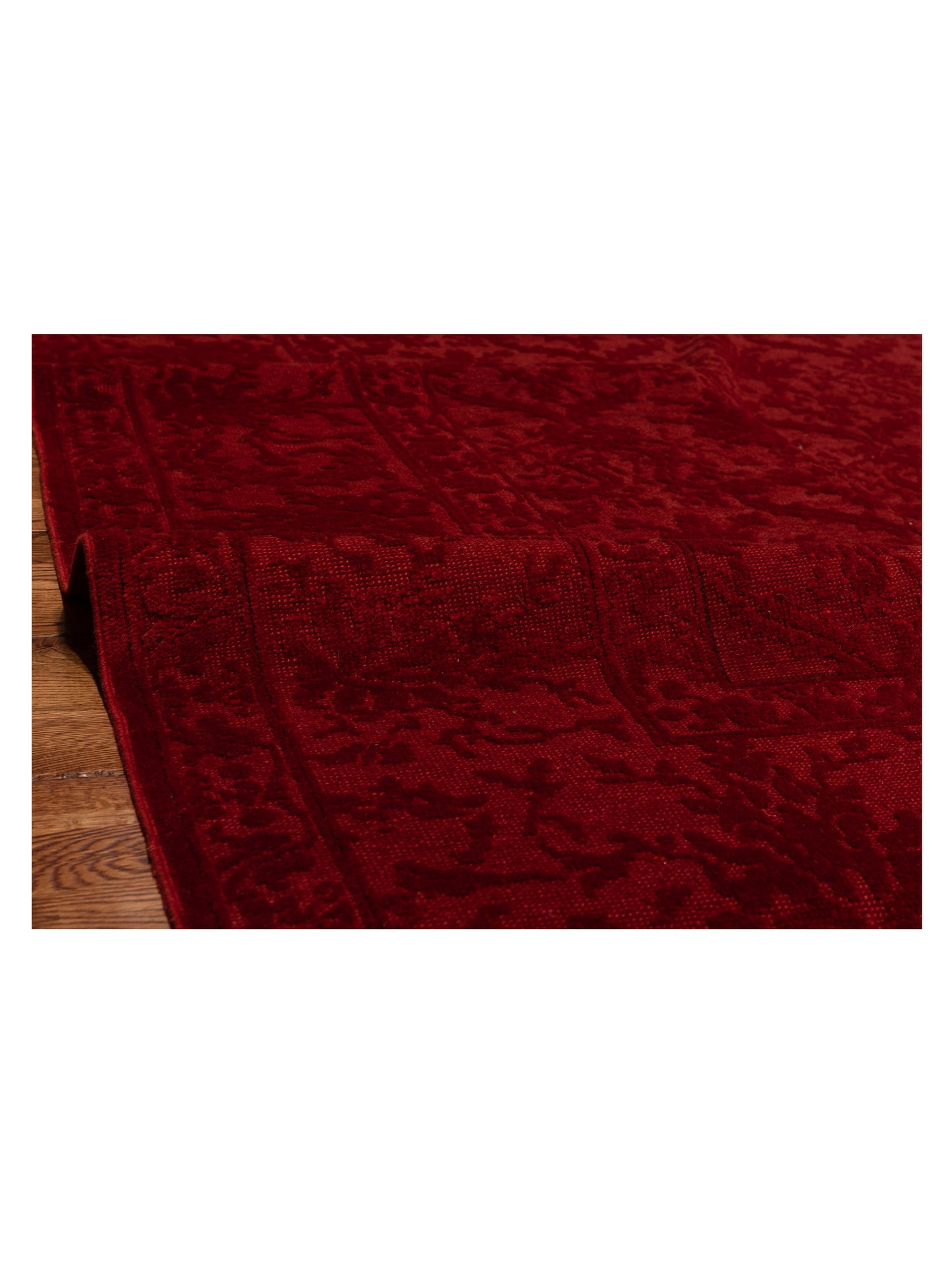 Vintage Red 8.4x10.3 Hand Knotted Rug