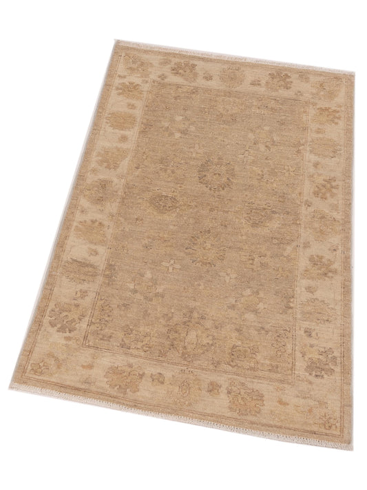 Lailora Silver Ivory 2.10x4.6 Hand Knotted Rug
