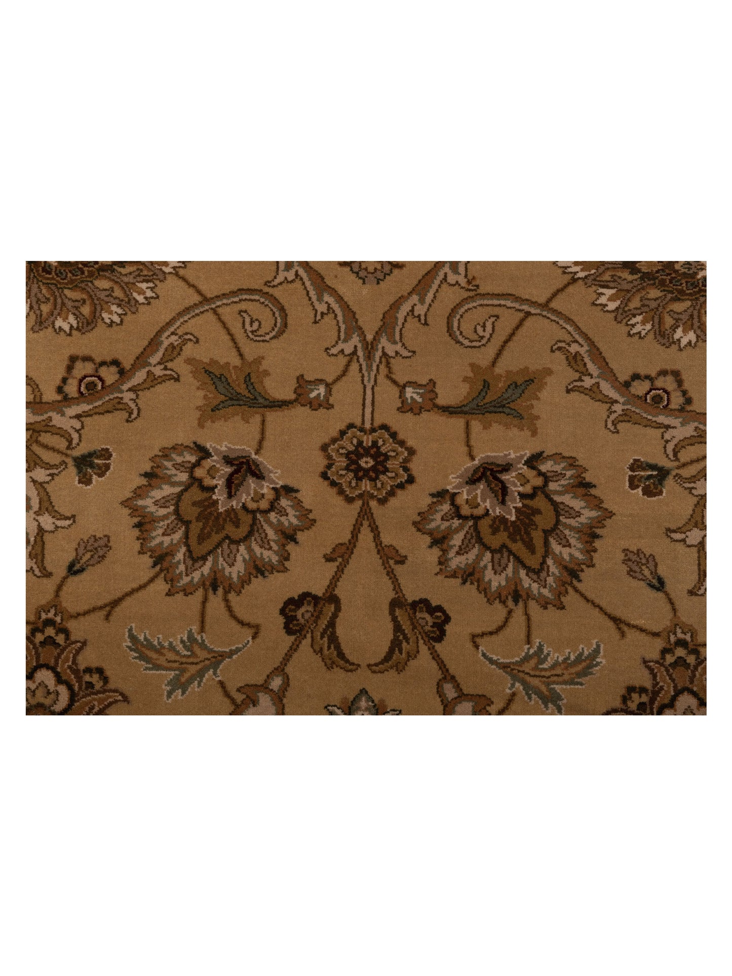Imperen Gold Ivory 8.1x10 Hand Knotted Rug