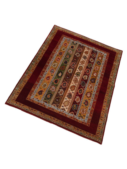 Shalanta Multi 4.1x5.11 Hand Knotted Rug