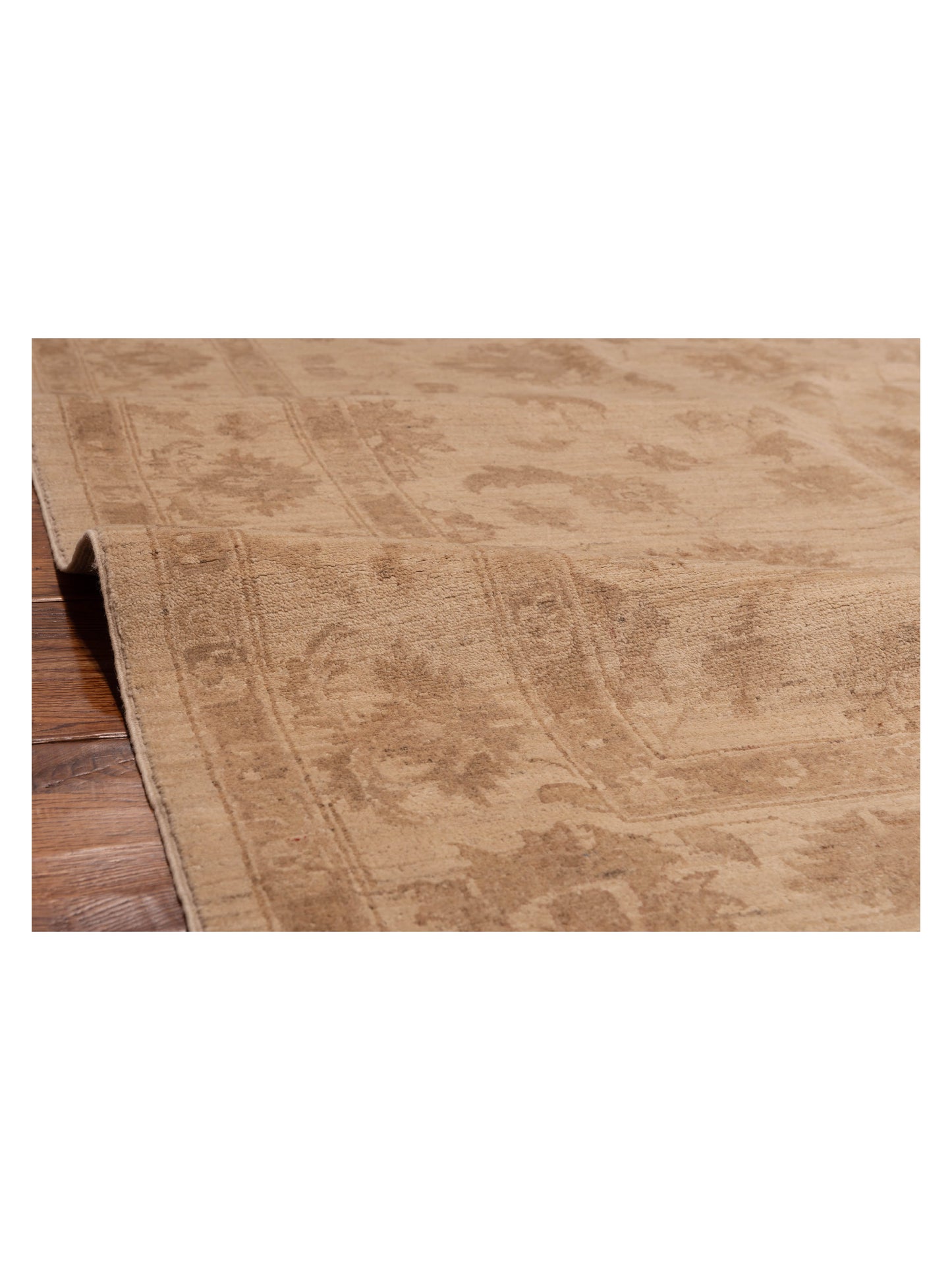 Sabira Ivory Ivory 6.3x8.9 Hand Knotted Rug