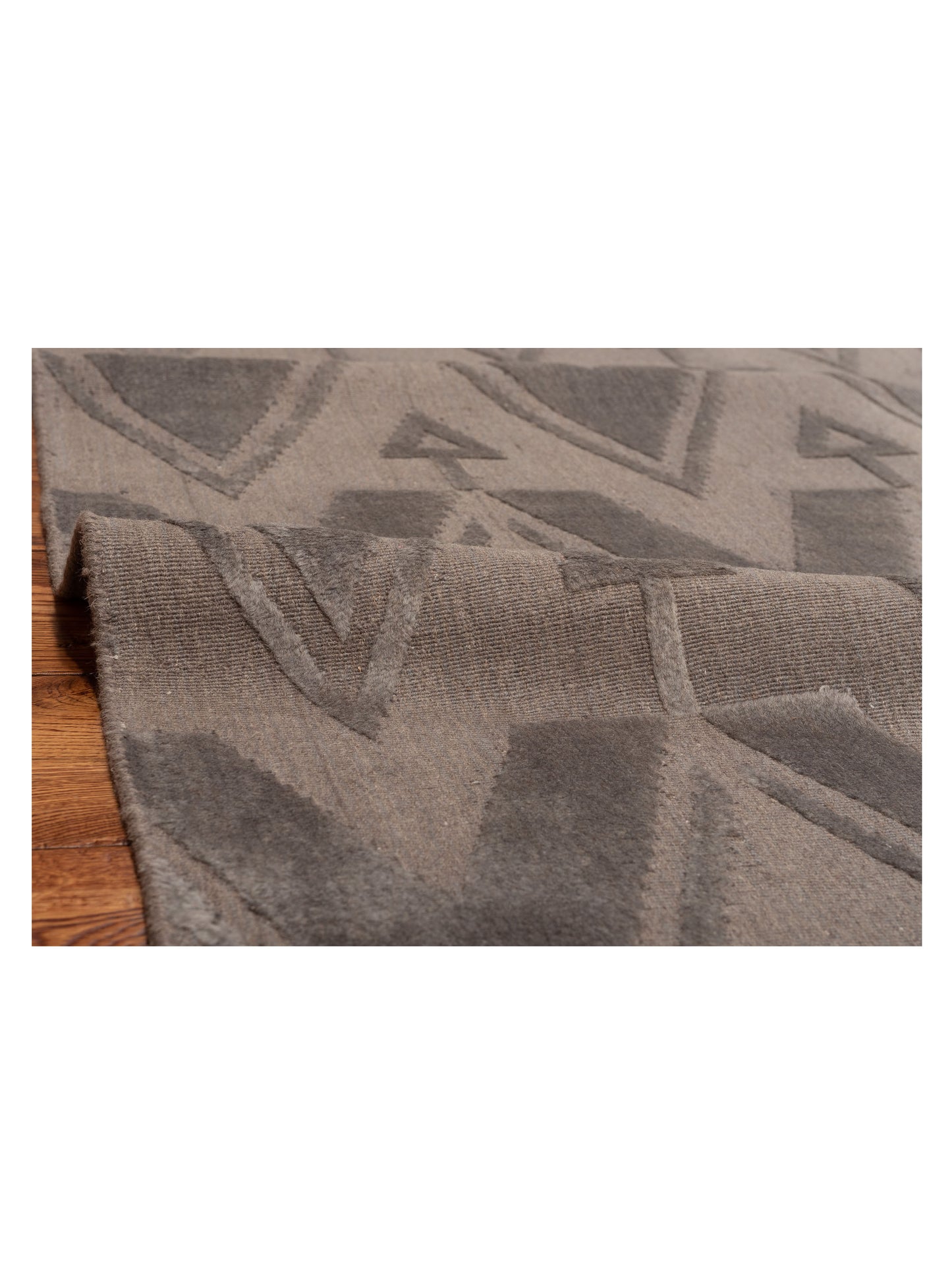 Tibarra Gray 8x10 Hand Knotted Rug