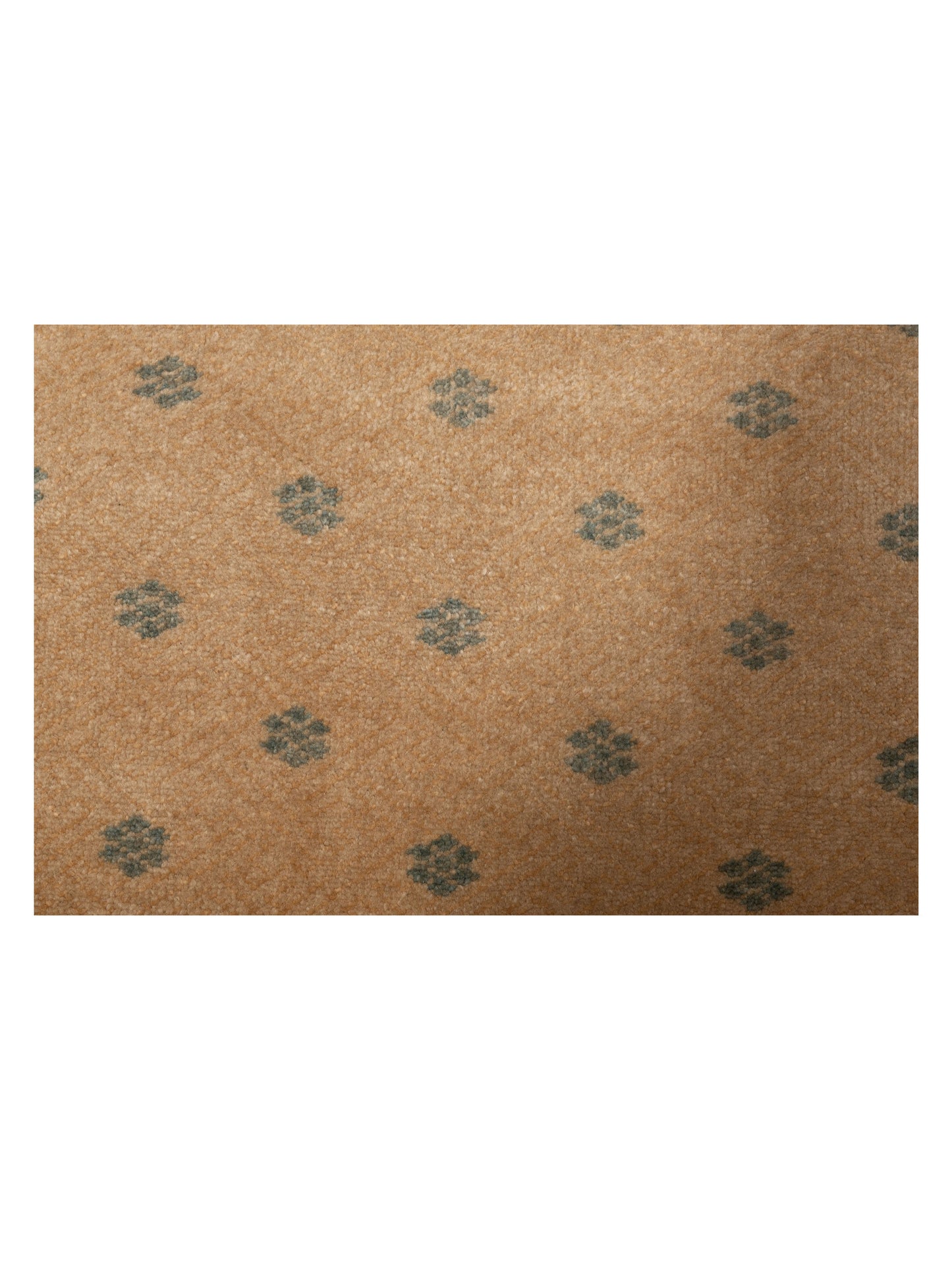 Antiqua Loom Cream Red 6.8x8.3 Hand Knotted Rug