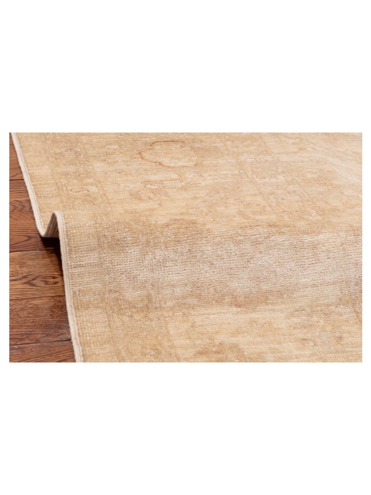 Sabira Ivory Ivory 7.11x9.11 Hand Knotted Rug