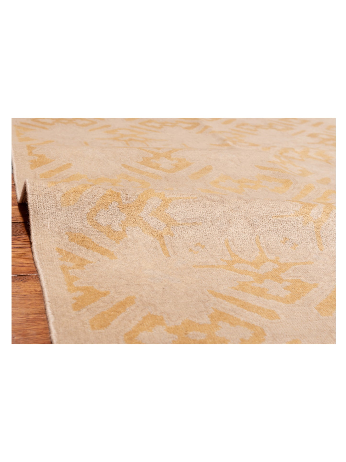 Distona Silver Gold 9x12 Hand Knotted Rug