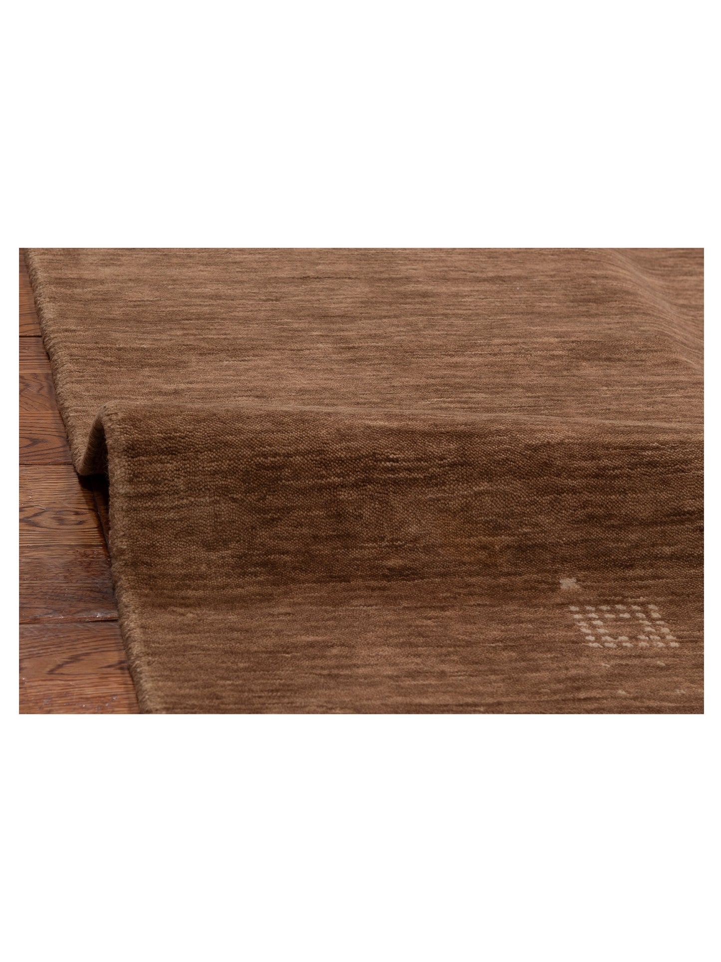 Tibarra Brown 8x9.8 Hand Knotted Rug