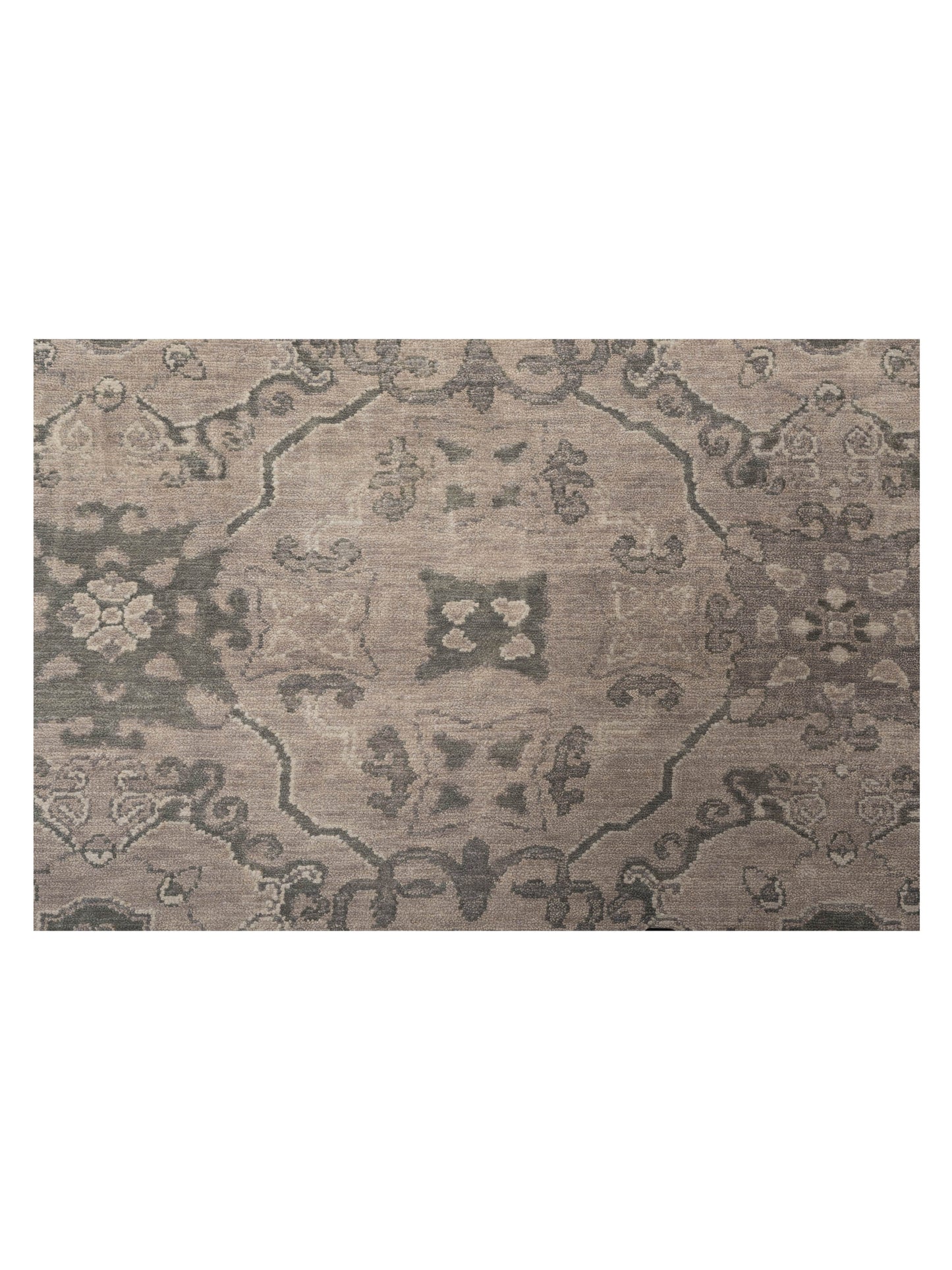 Andalusia Gray Green 8.11x119 Hand Knotted Rug