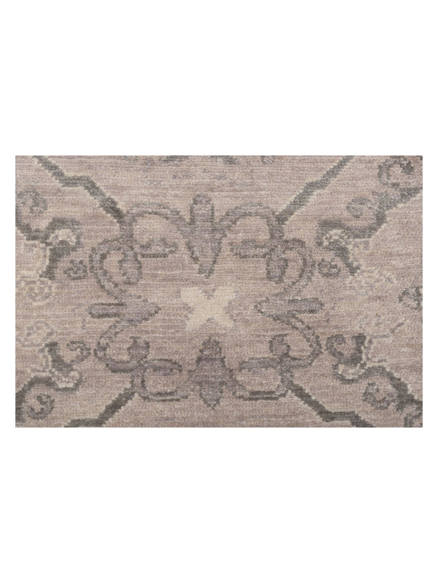 Andalusia Gray Green 6x9.1 Hand Knotted Rug