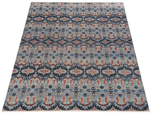 Elaria Multi 8x10 Hand Knotted Rug