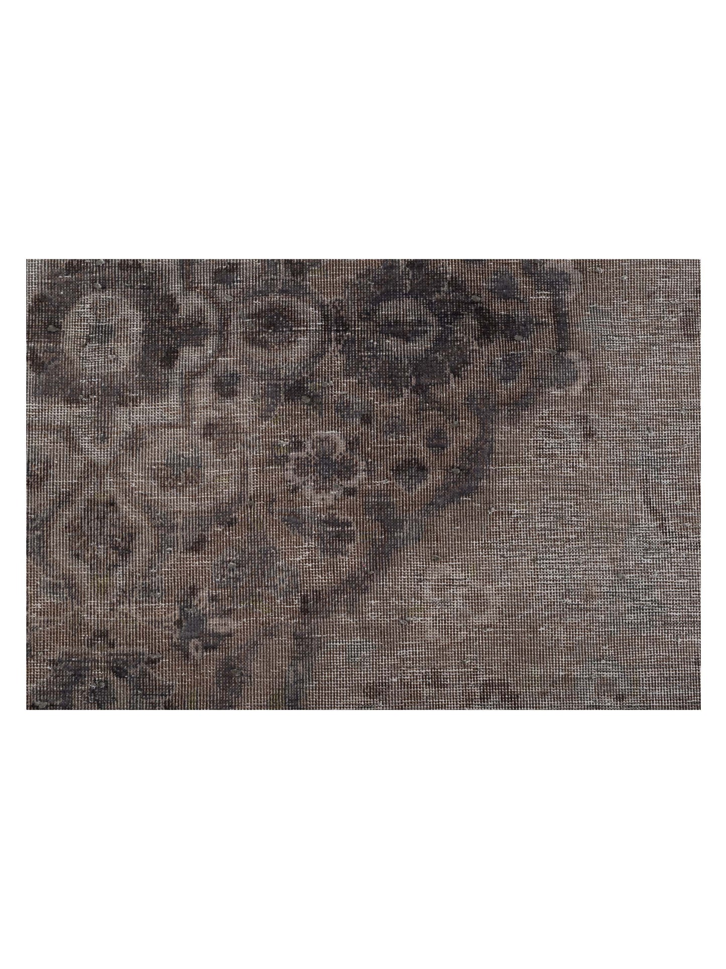Vintage Gray 8x12.4 Hand Knotted Rug