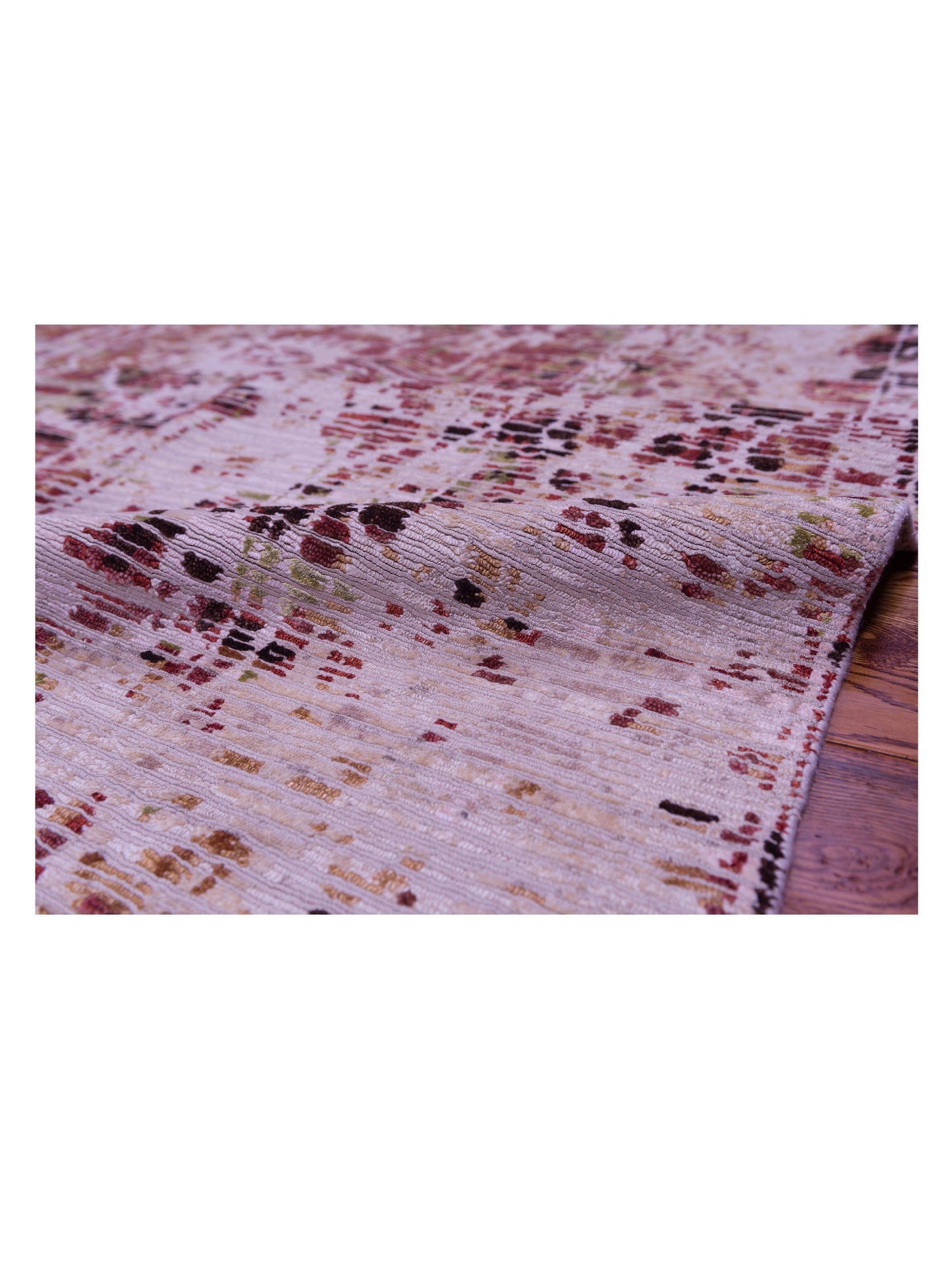 Tenzari Multi Multi 8.10x11.9 Hand Knotted Rug