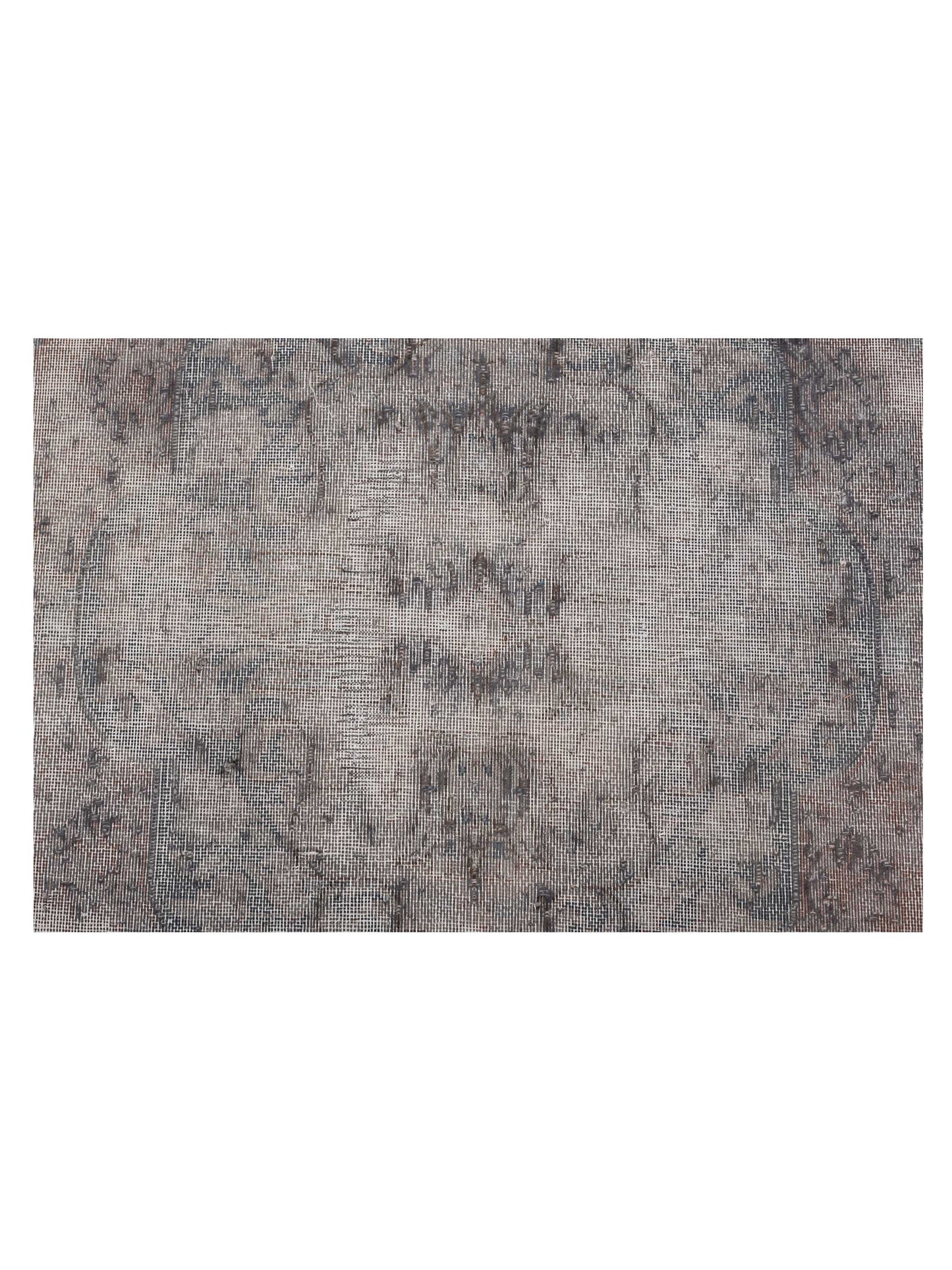 Vintage Gray 9.9x13.1 Hand Knotted Rug