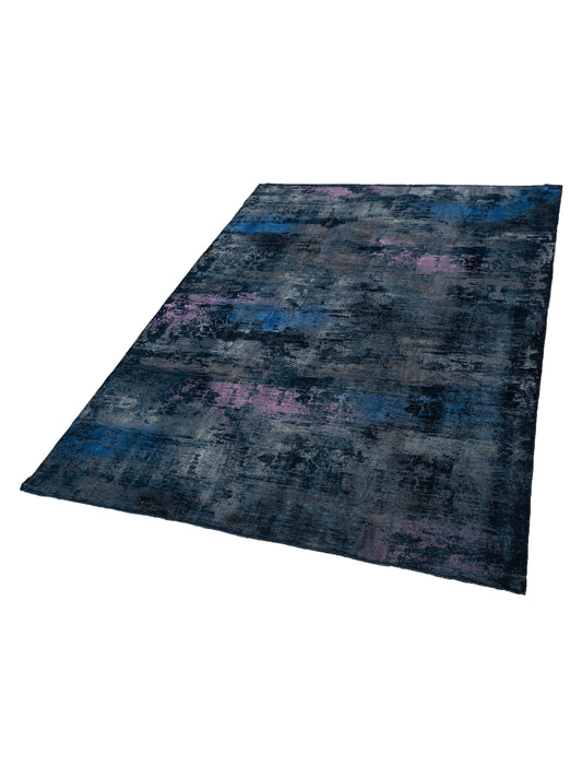 Vintage Multi 9.10x13.3 Hand Knotted Rug