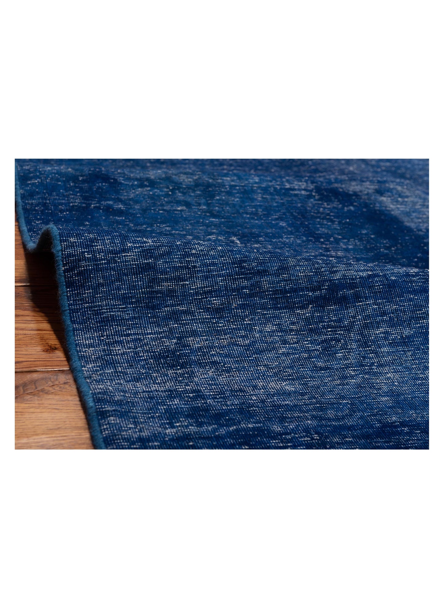 Vintage Indigo 9.5x12.3 Hand Knotted Rug