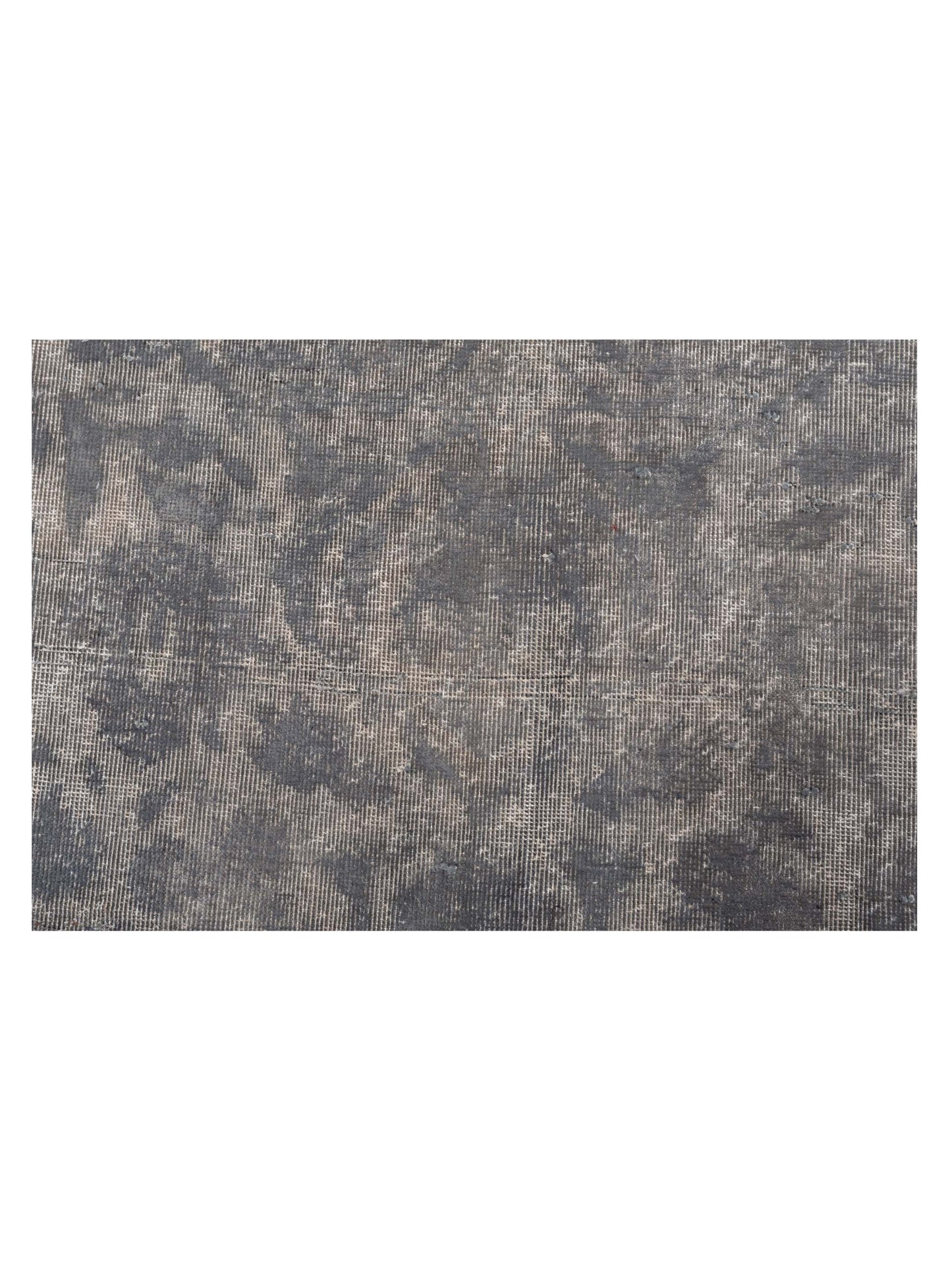 Vintage Gray 9.1x13.5 Hand Knotted Rug