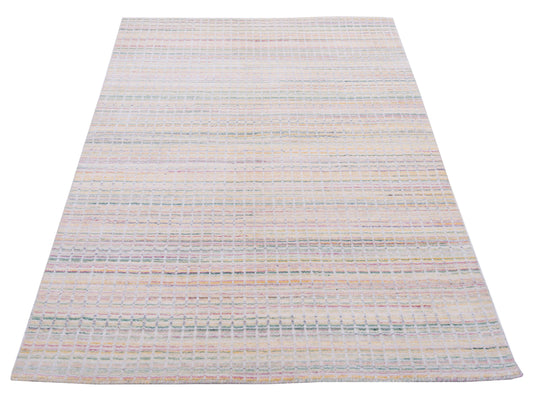 Tibarra Multi 4x6 Hand Knotted Rug