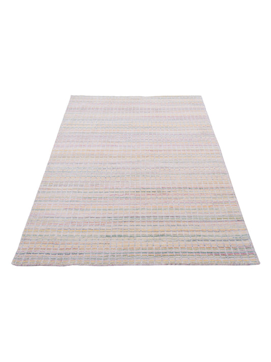 Tibarra Multi 4x6 Hand Knotted Rug
