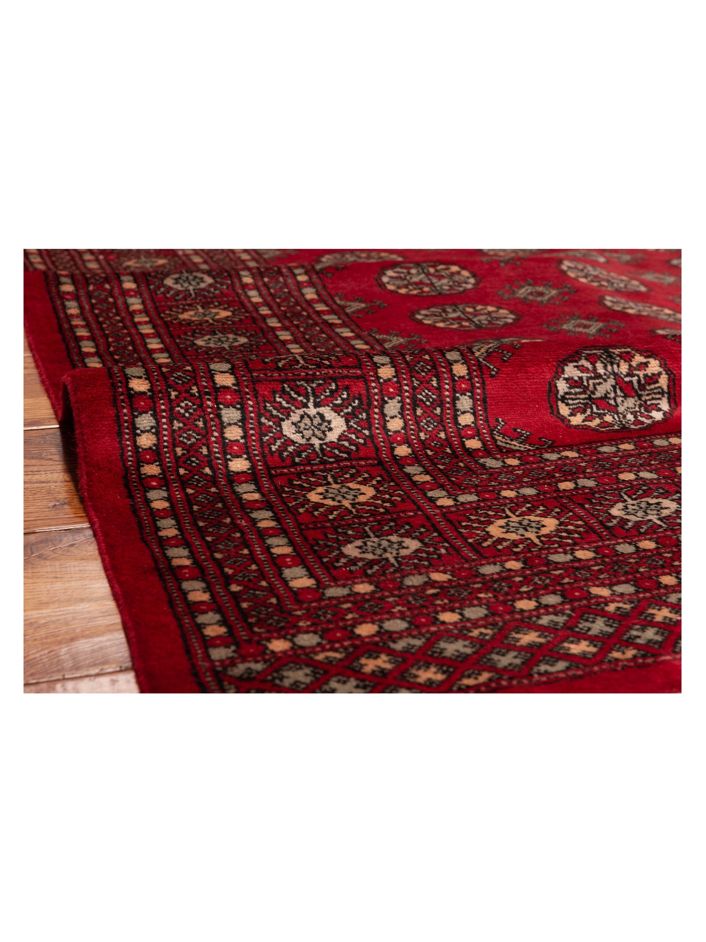 Bokhara Red 6.1x8.8 Hand Knotted Rug