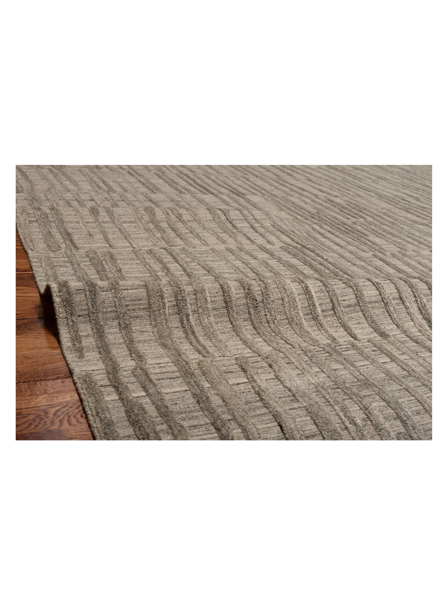Tibarra Silver 8.11x12.1 Hand Knotted Rug