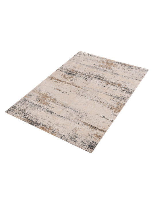 Calvera Silver Gray 5.2x8 Machine Made Rug
