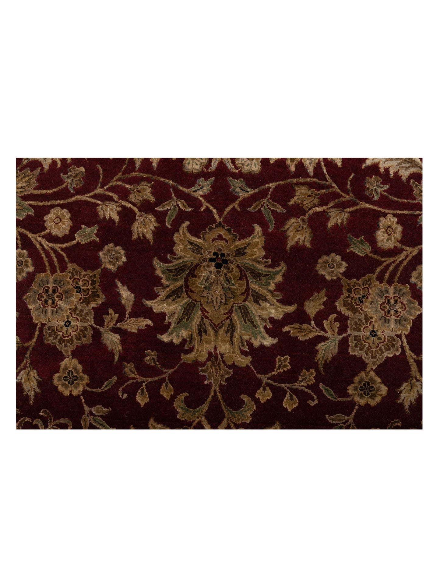 Javira Silk Red Beige 8.8x12.5 Hand Knotted Rug