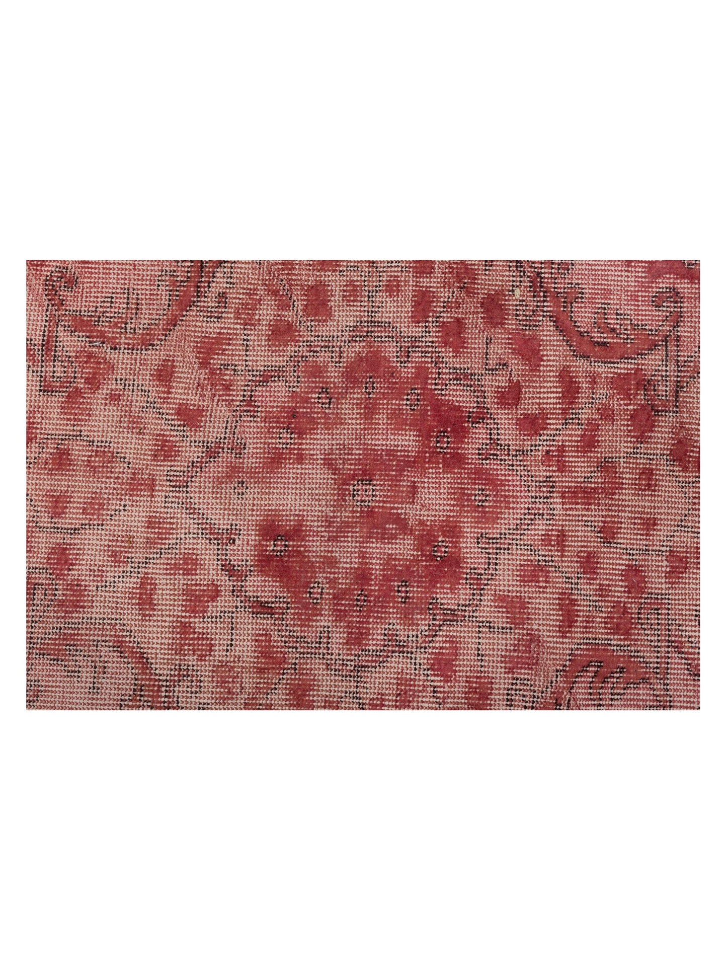 Patchwork Pink 10.1x13.11 Hand Knotted Rug
