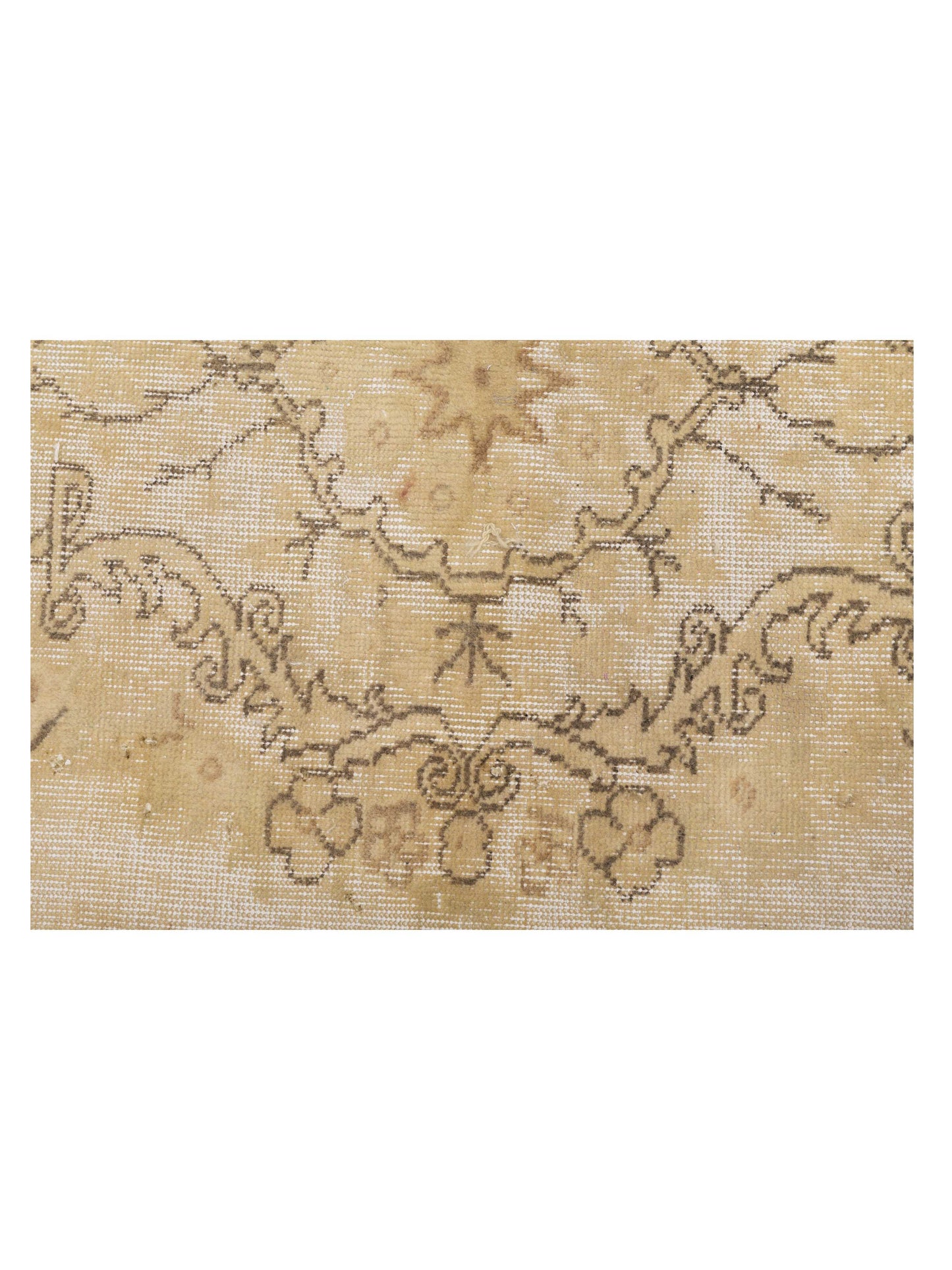 Patchwork Light Green 9.1x12 Hand Knotted Rug