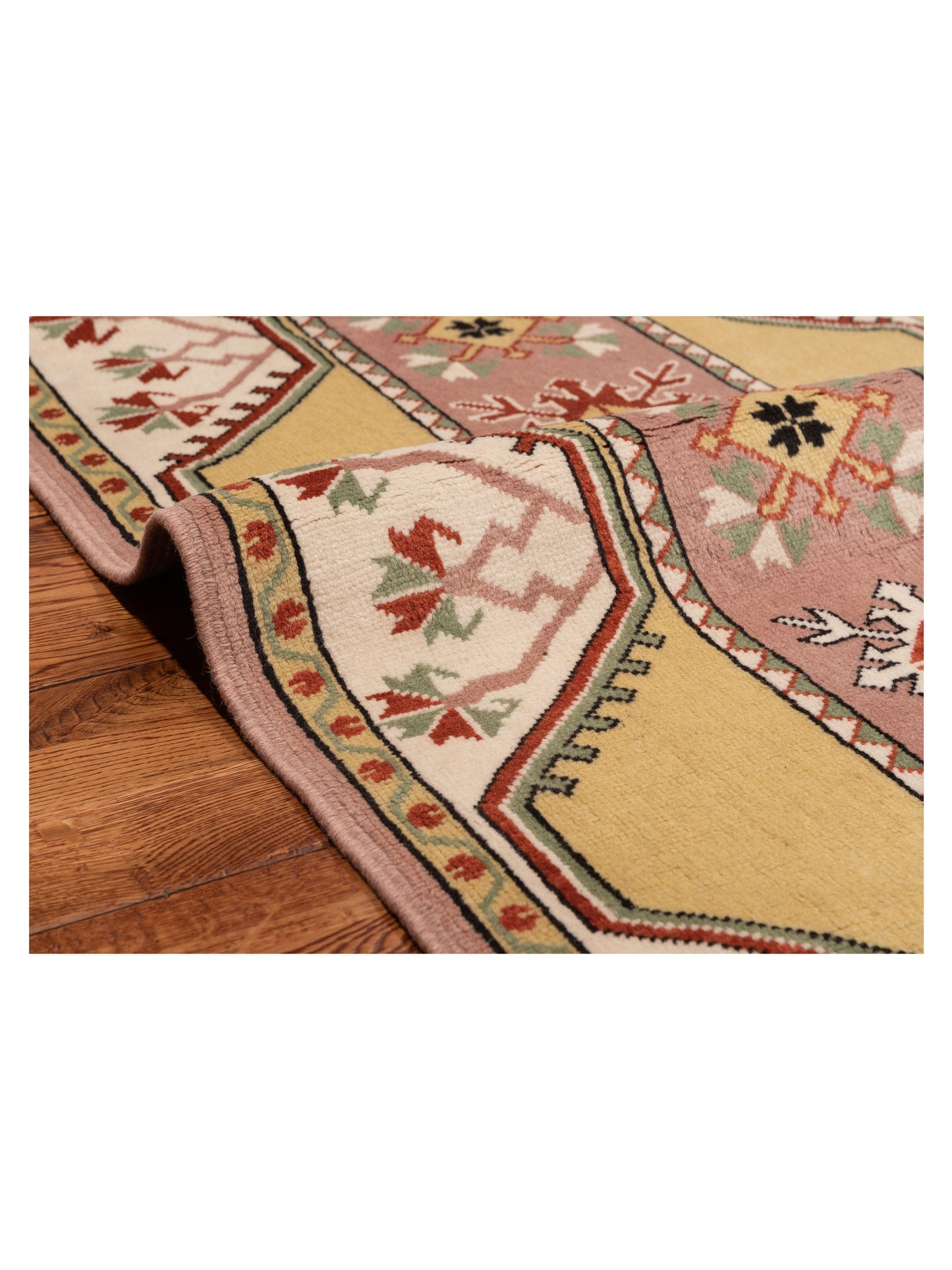 Turkeya Purple Gold 2.9x5.1 Hand Knotted Rug