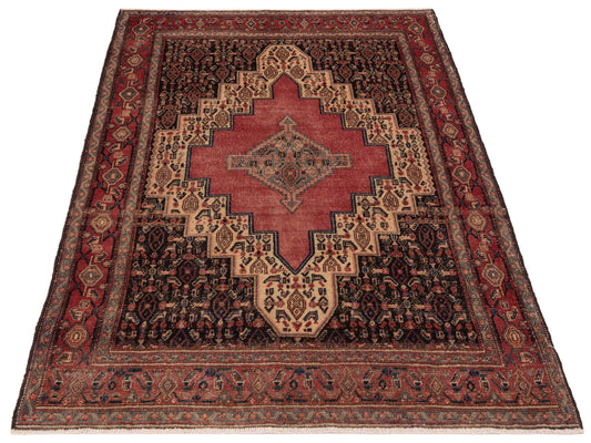 Antiqua Heirloom Rust Rust 3.11x5.5 Hand Knotted Rug