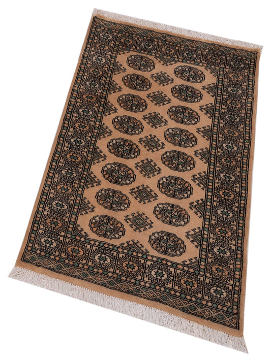 Bokhara Beige Beige 3.1x4.7 Hand Knotted Rug