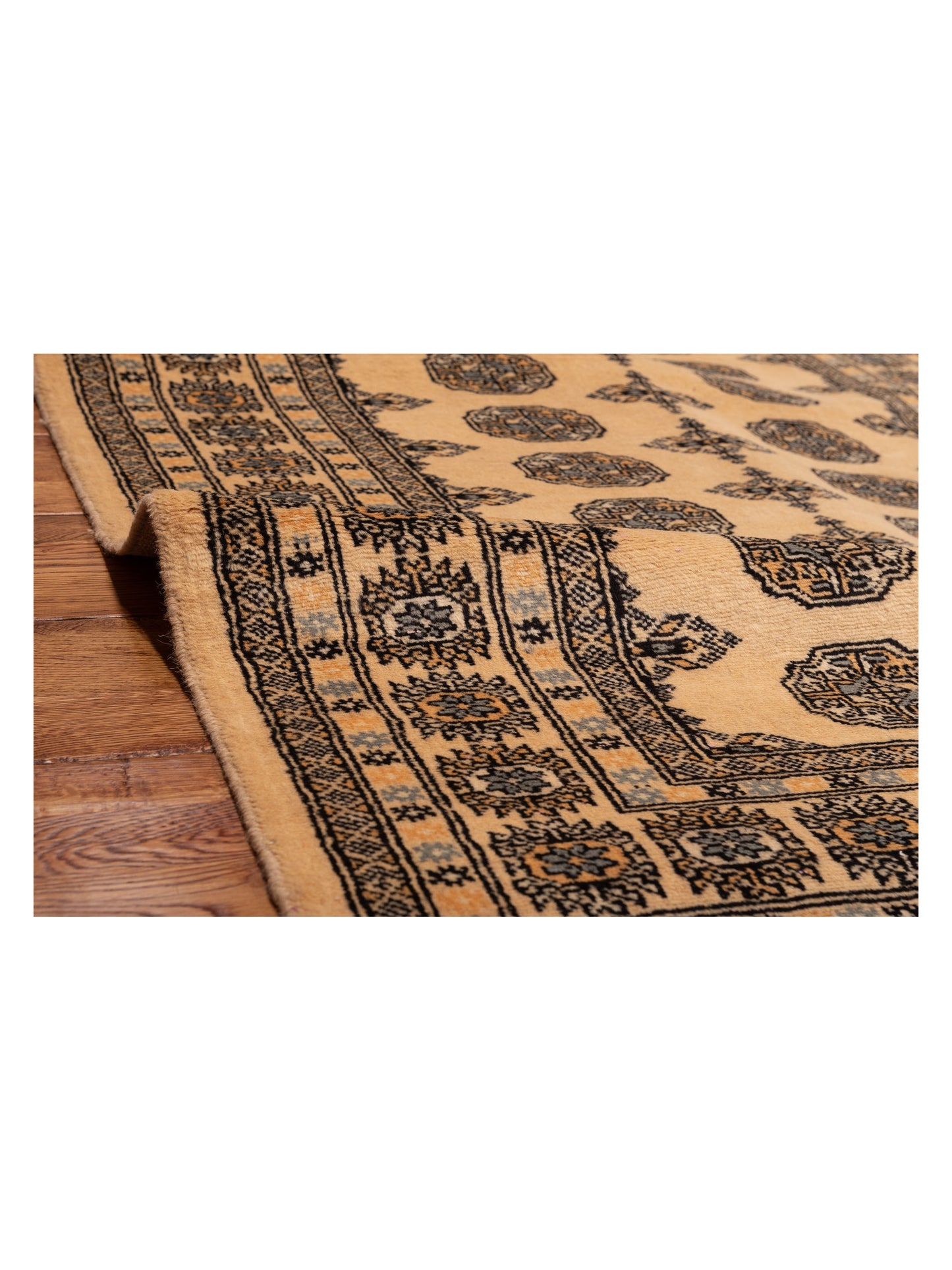 Bokhara Beige Beige 4x5.9 Hand Knotted Rug
