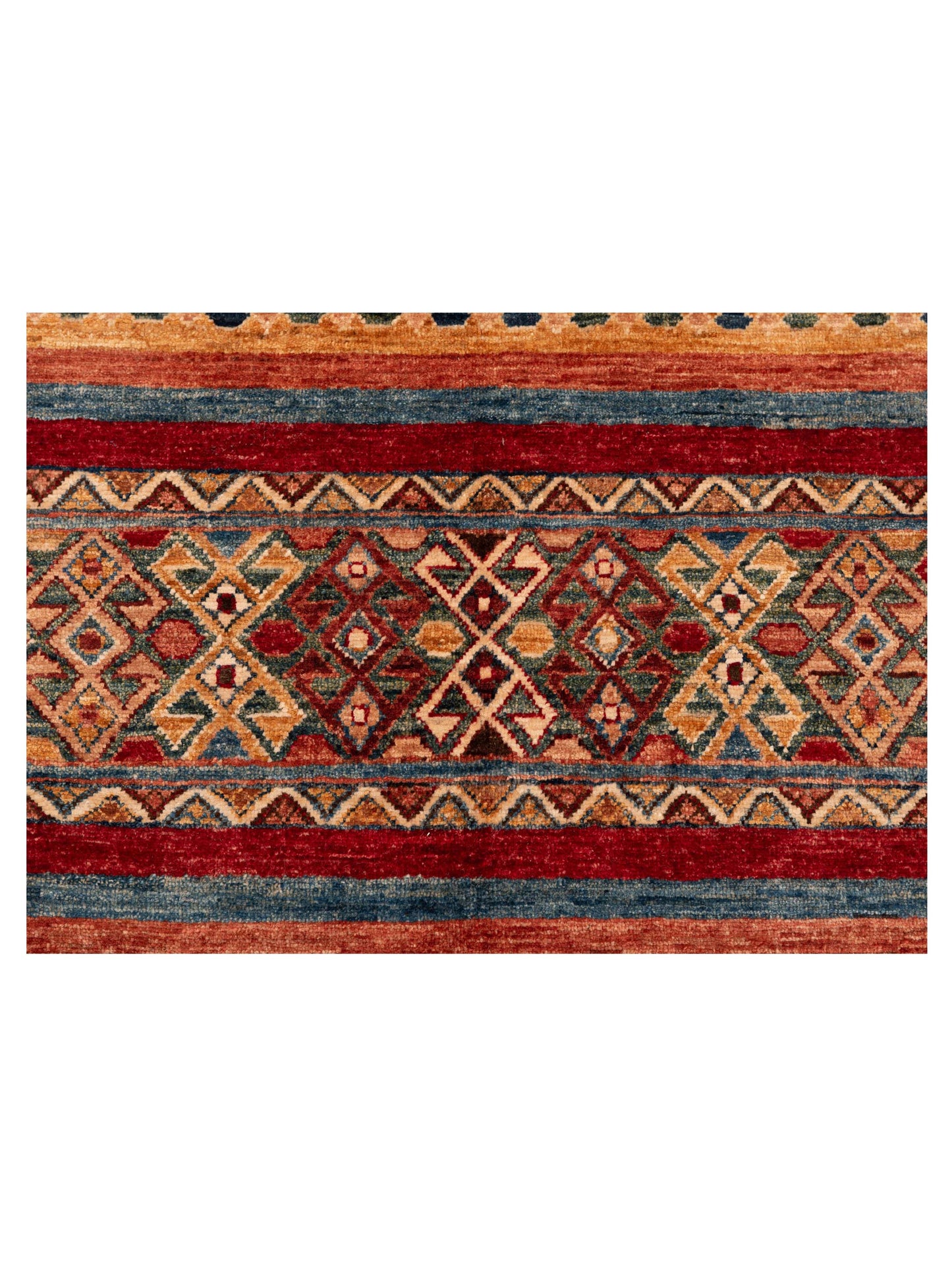 Khoraya Multi Multi 6.7x9.11 Hand Knotted Rug