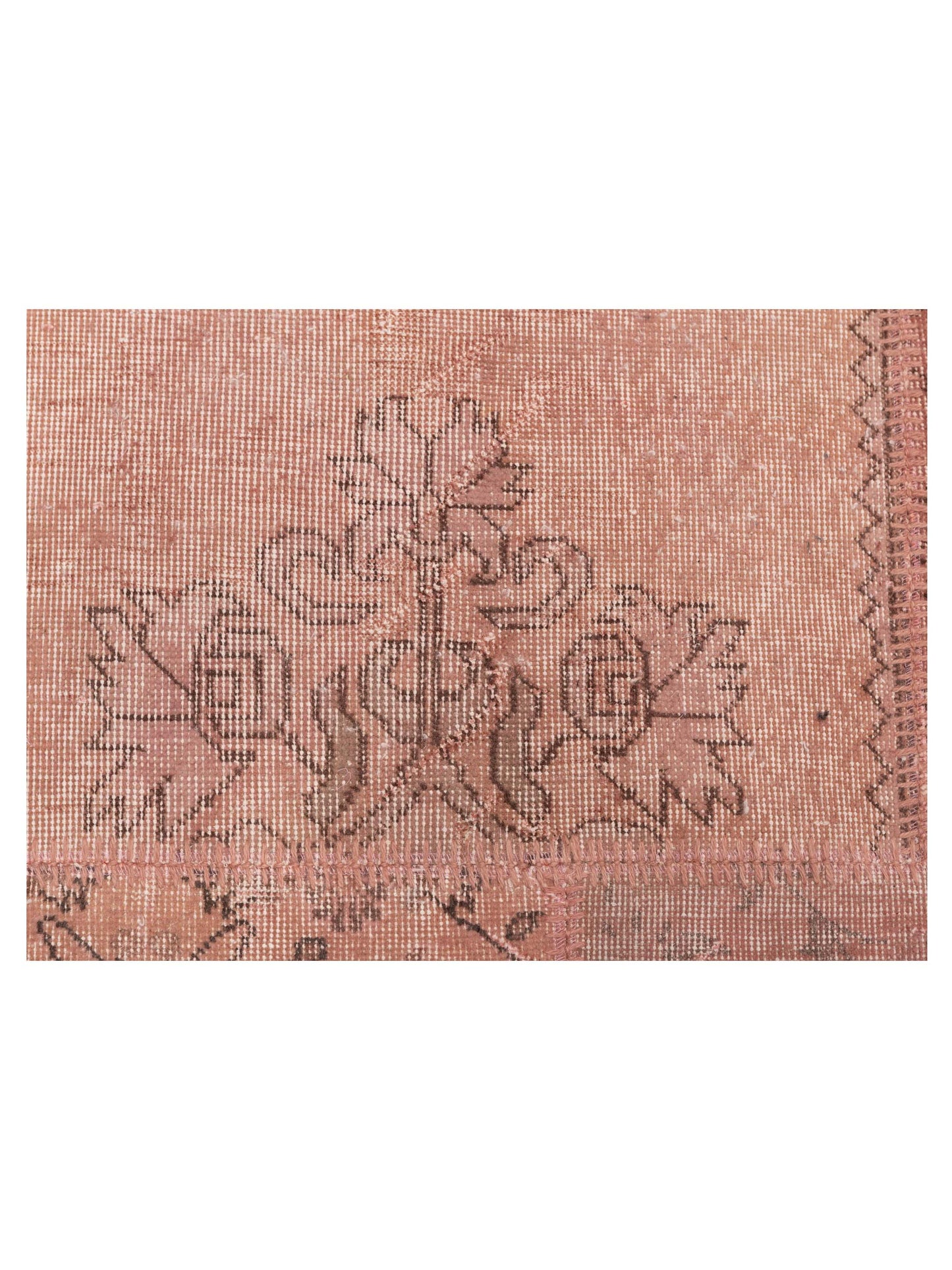 Patchwork Pink 9.1x12 Hand Knotted Rug