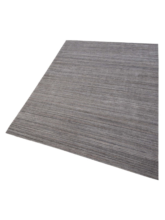 Tibarra Gray 10x14 Hand Knotted Rug