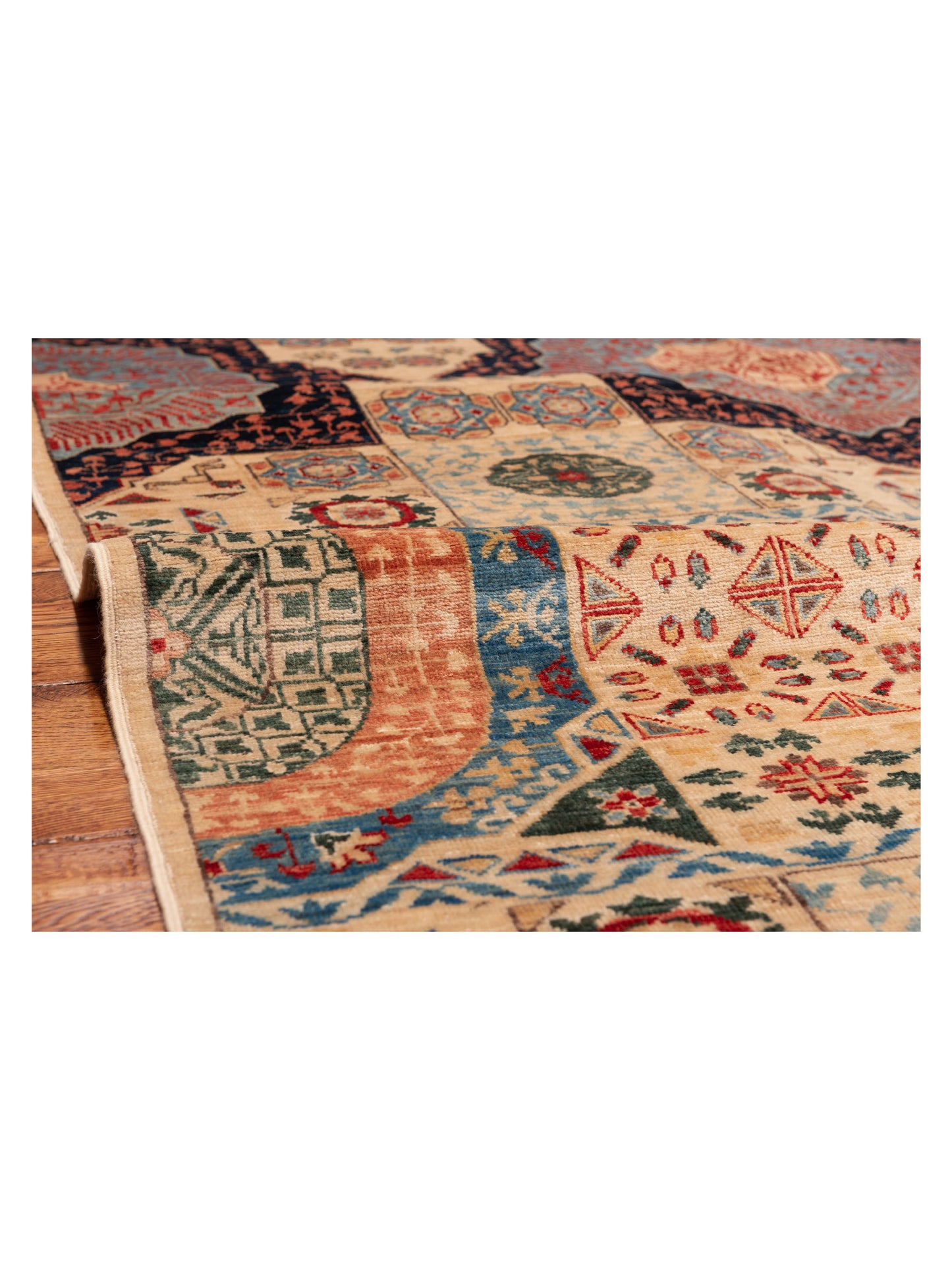 Mamluk Multi 5.10x8.6 Hand Knotted Rug