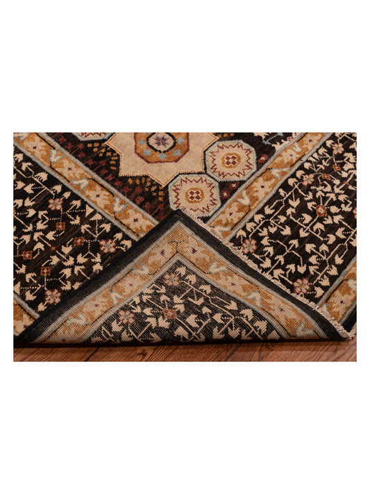 Mamluk Charcoal Charcoal 8.2x10 Hand Knotted Rug