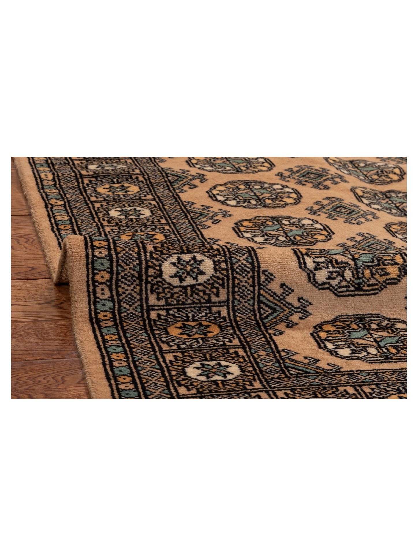 Bokhara Beige Beige 4.1x6.2 Hand Knotted Rug