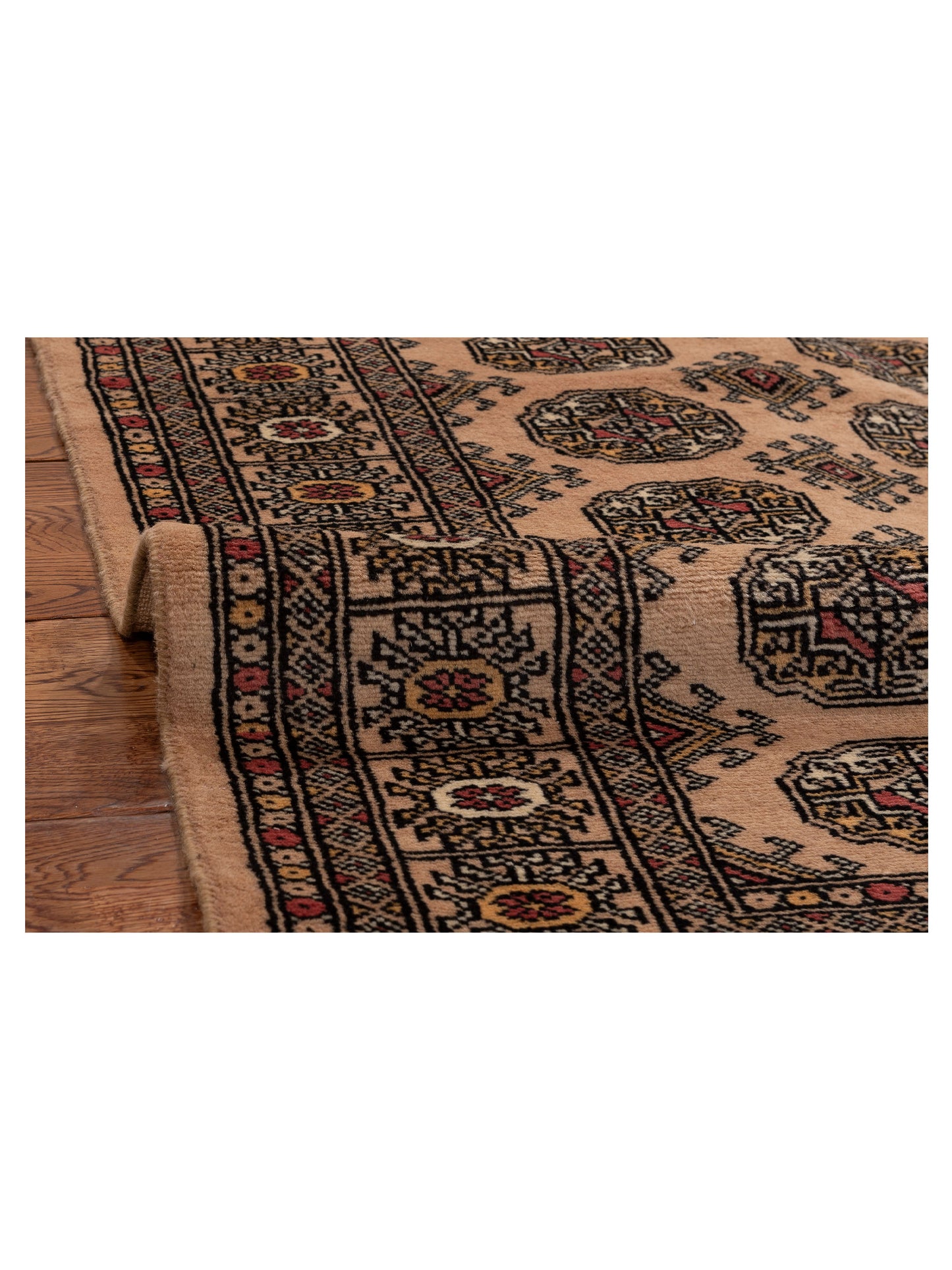Bokhara Beige Beige 4.1x6.1 Hand Knotted Rug
