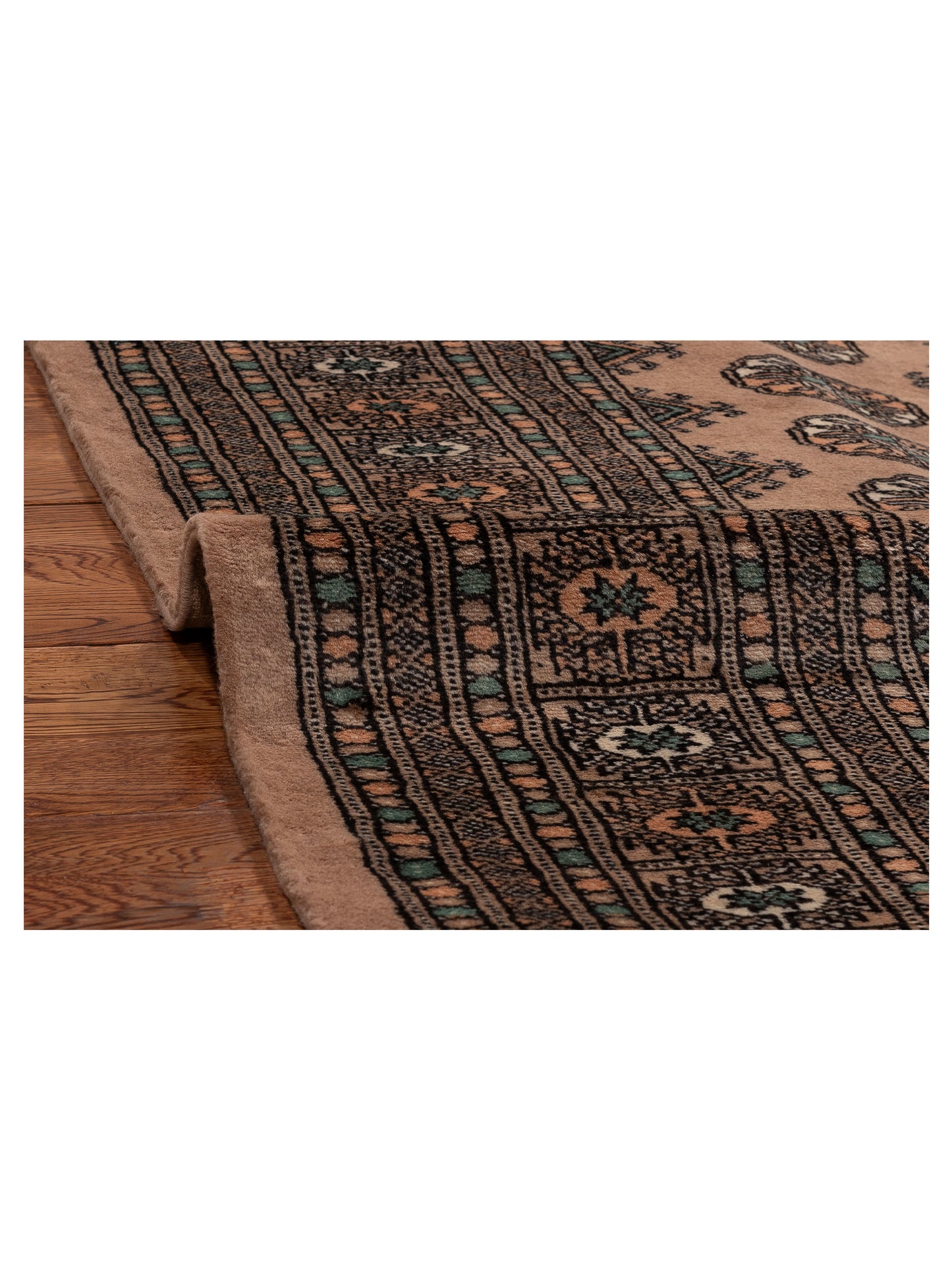 Bokhara Beige Beige 6.3x9.4 Hand Knotted Rug