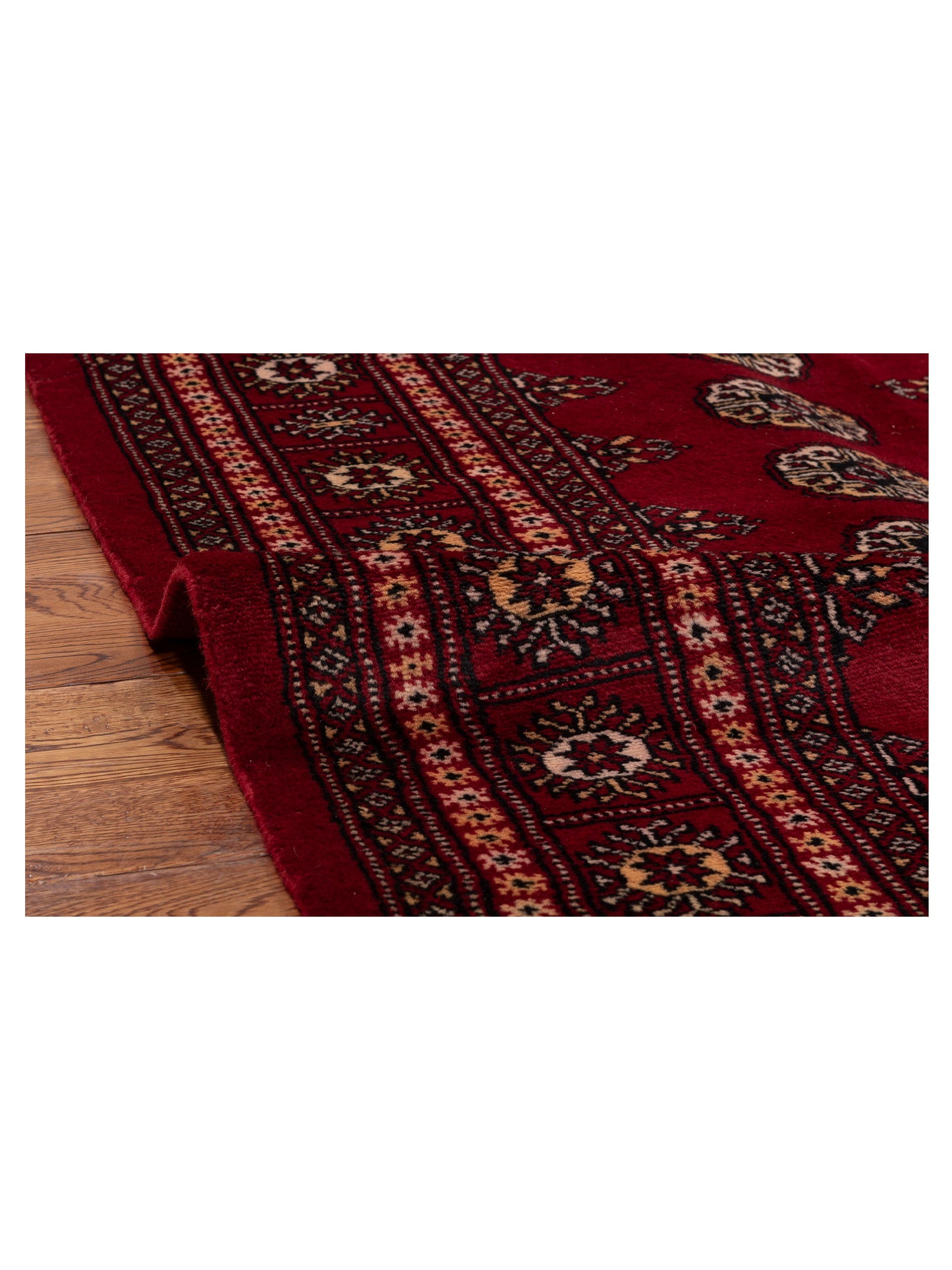 Bokhara Red Red 8.2x9.11 Hand Knotted Rug