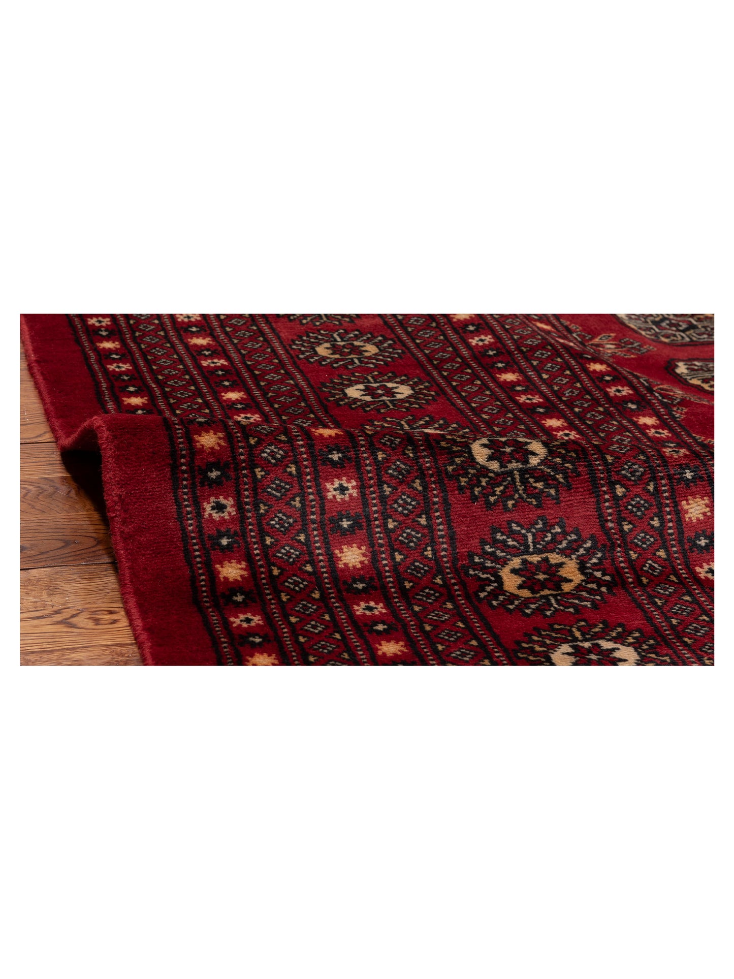 Bokhara Red Red 8.3x10.10 Hand Knotted Rug