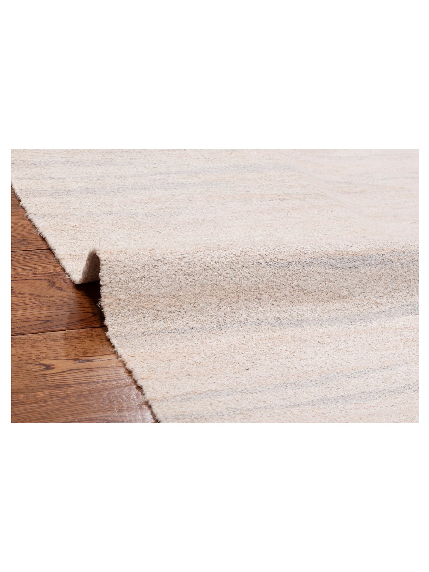 Flaxen Ivory Ivory 8x9.8 Hand Woven Rug