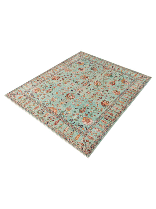 Sabira Navy Navy 8x10.2 Hand Knotted Rug