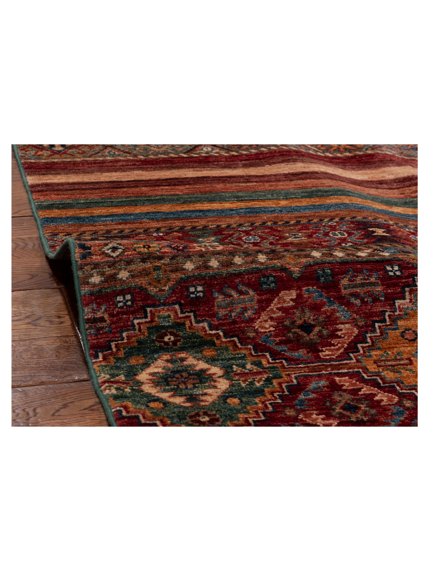 Khoraya Multi Multi 8.8x11.11 Hand Knotted Rug