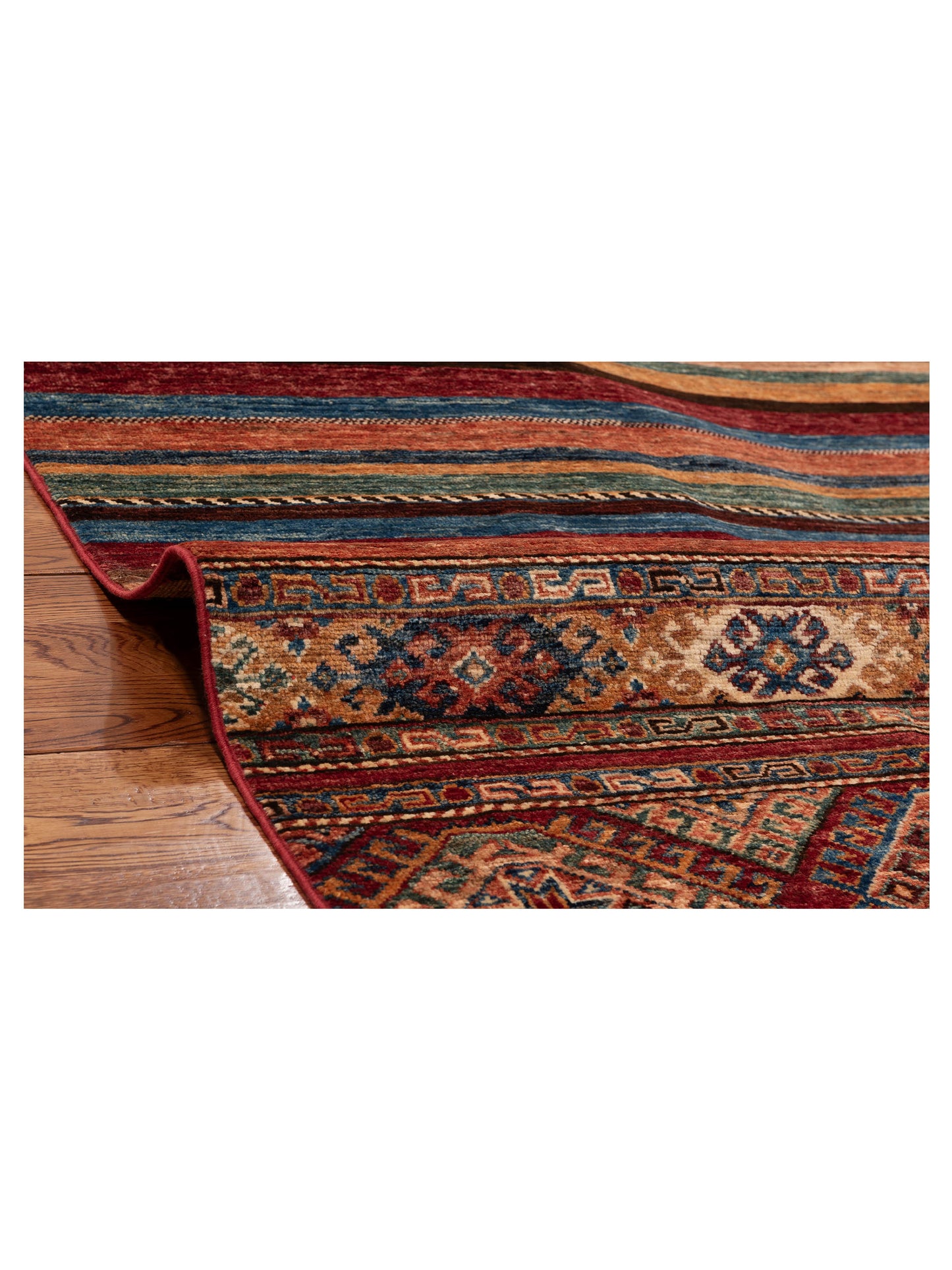 Khoraya Multi Multi 7x9.8 Hand Knotted Rug