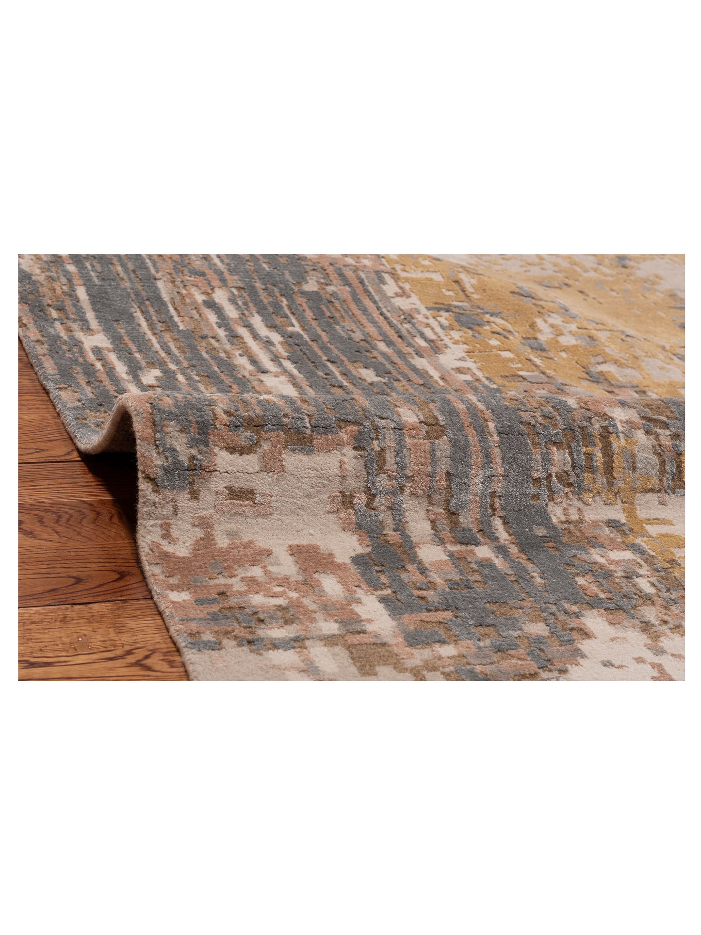 Tenzari Multi 9x11.11 Hand Knotted Rug