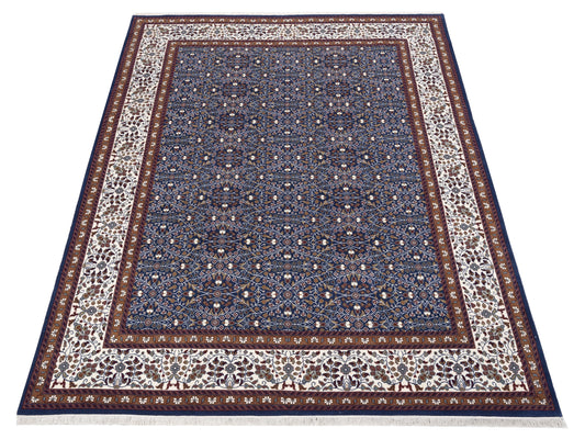 Caesarea Blue Ivory 10.1x13 Hand Knotted Rug